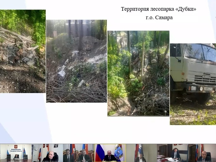 В Самаре ищут хозяина грузовика, на котором вывезли отходы в лесопарк «Дубки»