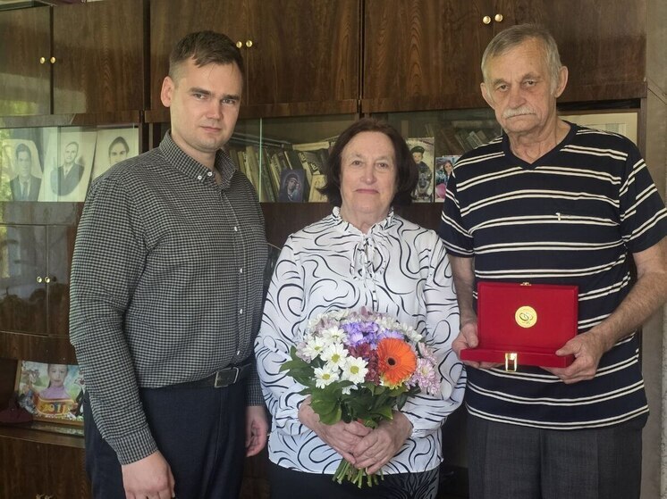 Три супружеские пары из Локнянского округа отпраздновали 50-летний юбилей