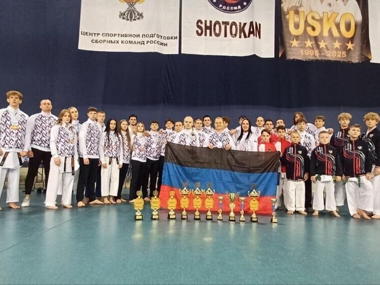 Тридцать две медали завоевали спортсмены из ДНР на всероссийских соревнованиях по ВБЕ в дисциплине"сетокан"