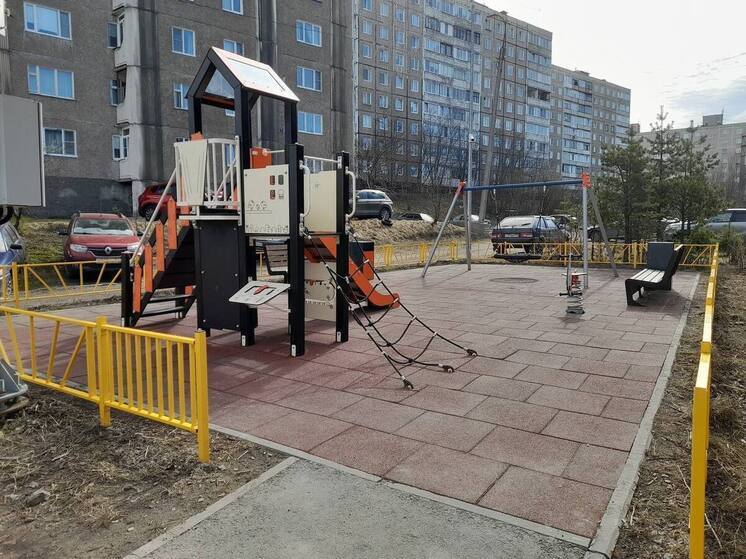 В Мурманске приводят в порядок общественные территории