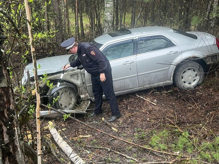 Автомобиль под управлением 15-летней девочки вылетел в кювет под Нижним Тагилом