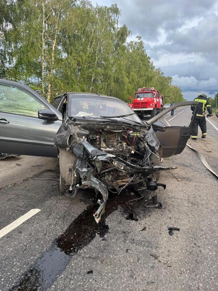 Под Воронежем водитель врезался в дерево и погиб