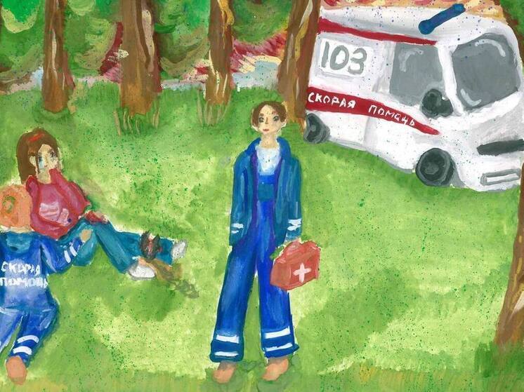 В Иркутской области стартовал конкурс детских рисунков «Рисуем медиков»