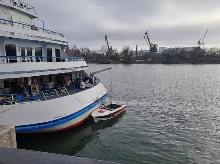 Уголовное дело завели на капитана теплохода, протаранившего ворота на реке Дон