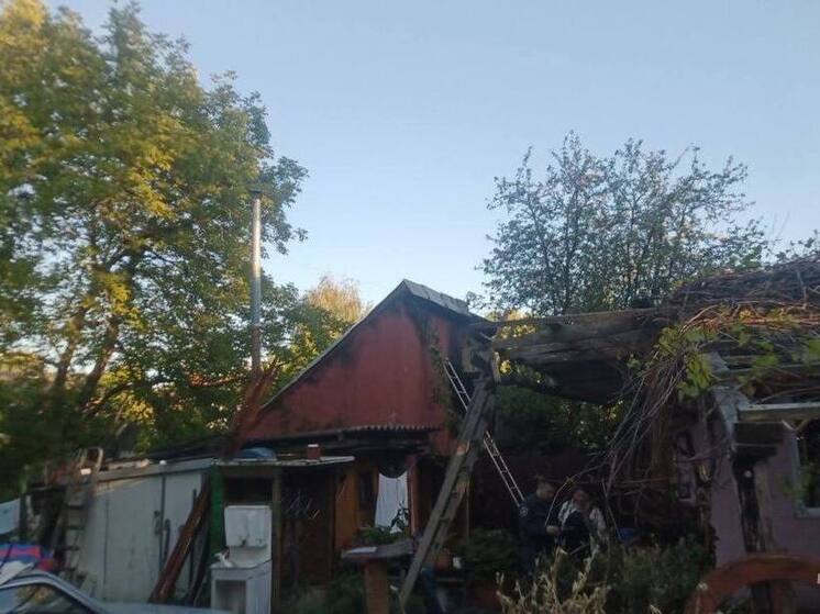 Калининградские спасатели потушили пожар в бане
