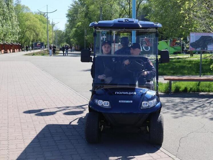 В абаканском парке полиция начнет следить за безопасностью на электромобиле