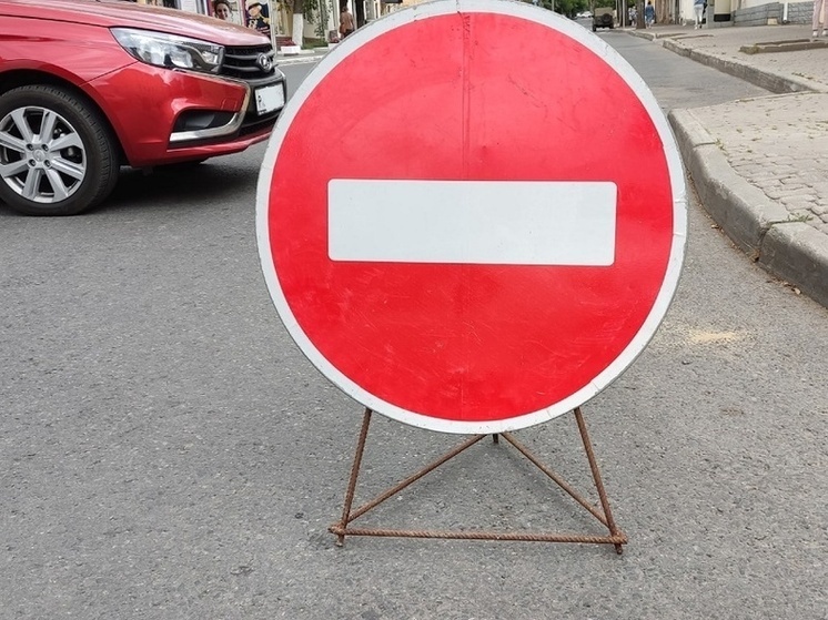 В центре Нижнего ограничат движение до середины августа