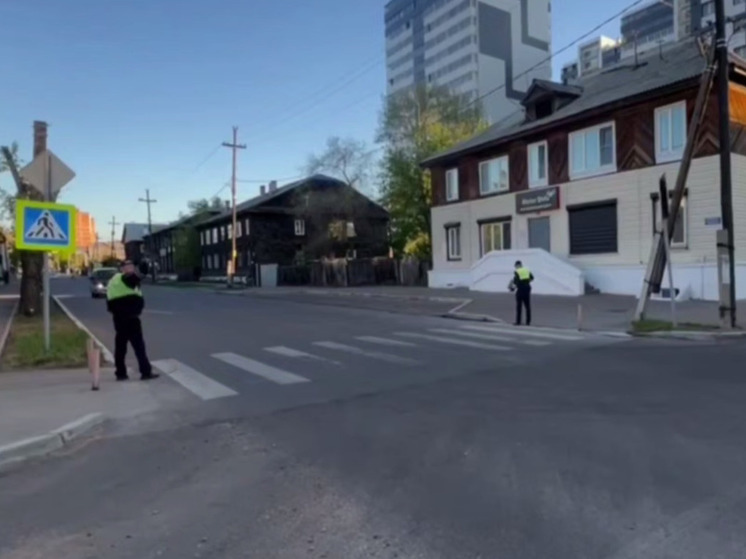 Десятилетняя девочка пострадала в ДТП на пешеходном переходе в Улан-Удэ