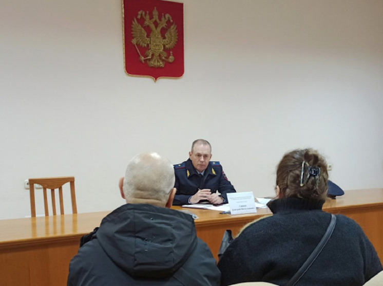 Новый врио начальника ГУ МВД по Волгоградской области провел прием граждан