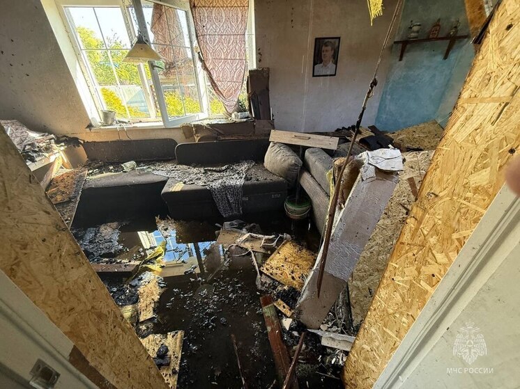 Калининградские спасатели потушили пожар в Балтийске