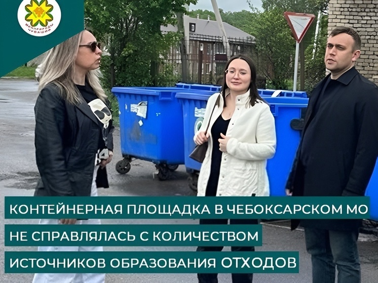 В Ишлеях переполненную площадку ТКО заменят на три новые точки сбора