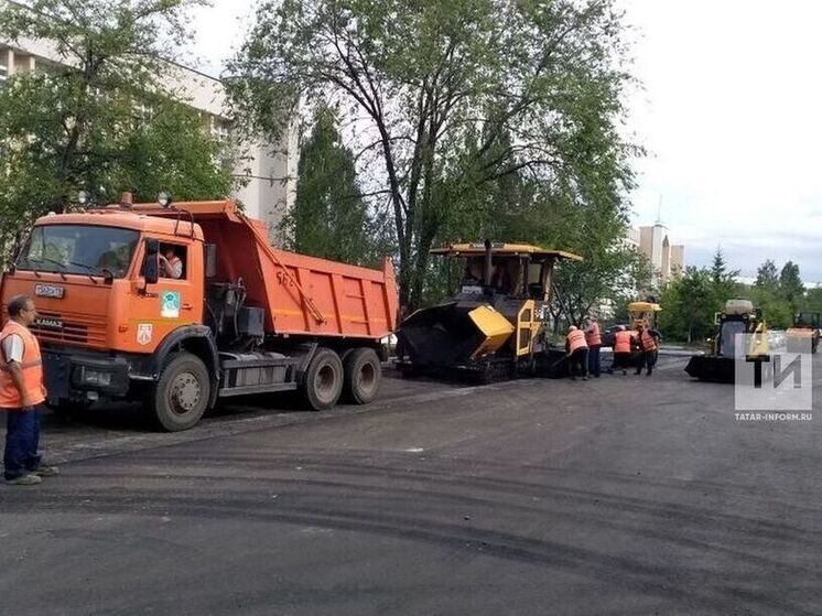 В Татарстане отремонтировано свыше 370 тысяч кв м дорог
