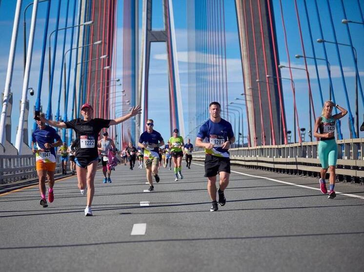 Русский мост перекроют из-за Всероссийского полумарафона «ЗаБег» во Владивостоке