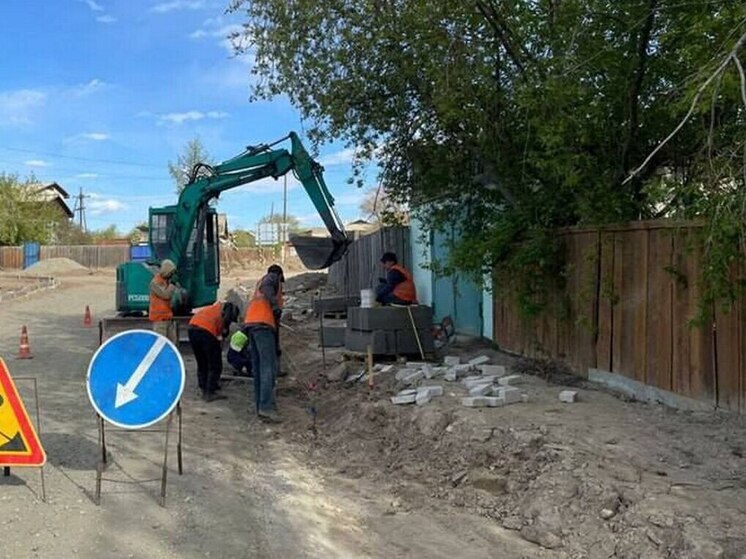 В Гусиноозерске ремонт дорог набирает обороты