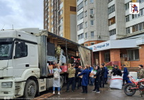 Очередной гуманитарный груз отправлен из Марий Эл в регионы России и на передовую.