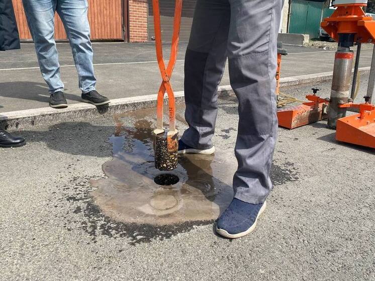 В Иркутске проверили качество ремонта на улице Кряжева