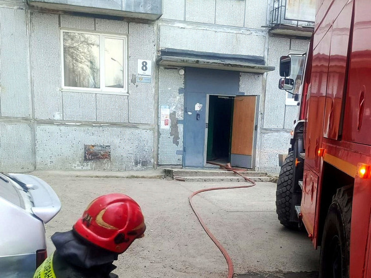 Апатитская вытяжка чуть не спалила дом на Дзержинского