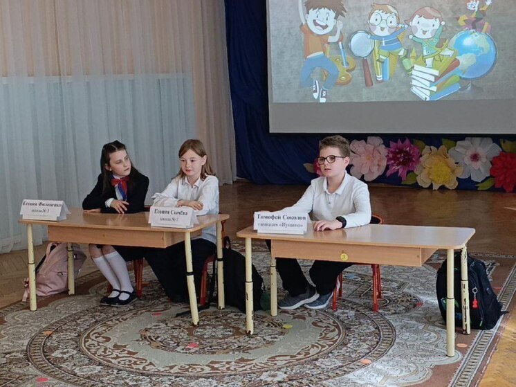 Пущинские дошкольники стали участниками пресс-конференции