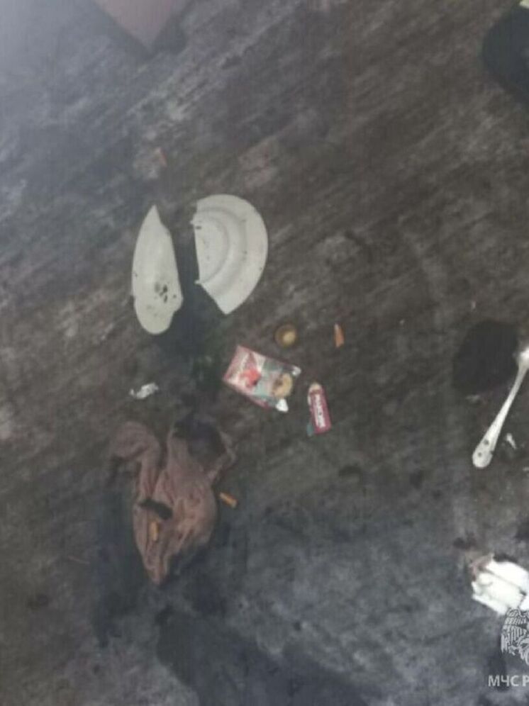 В Усольском районе на пожаре спасли мужчину