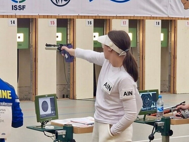 Архангельская спортсменка вошла в топ-7 на Кубке мира по пулевой стрельбе