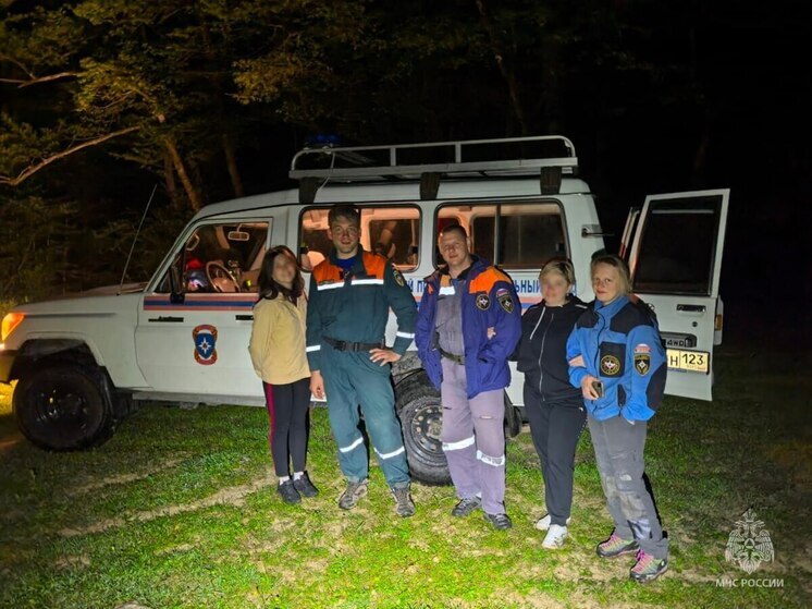 Туристы снова заблудились в Агурском ущелье Сочи