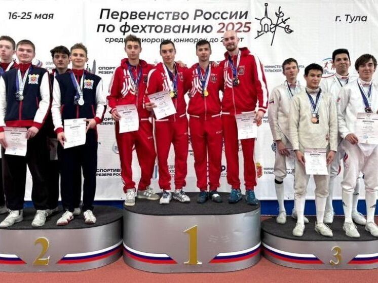 На первенстве России по фехтованию призерами стали спортсмены из Башкирии