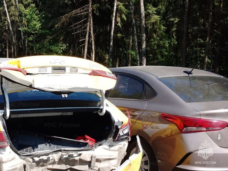 На М-3 в Калужской области произошло массовое ДТП