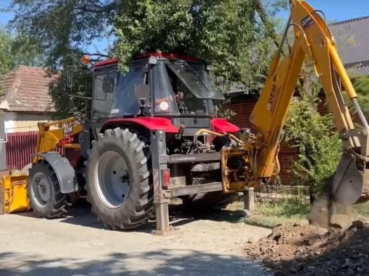 Бригада из Ингушетии помогла отремонтировать водопровод в Молочанске