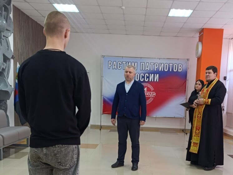 Еще один чернянец отправится на военную службу по контракту