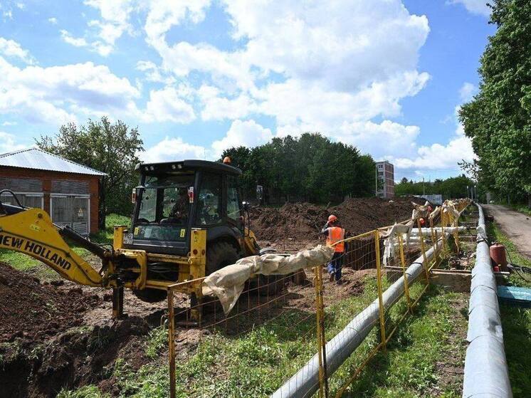 В рамках подготовки к новому отопительному сезону в Серпухове заменят 20 киллометров трубопровода