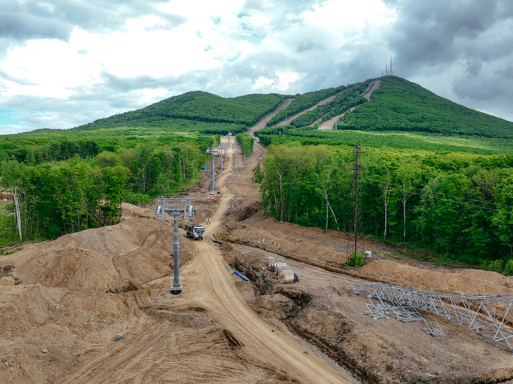 Курорт «Арсеньев» в Приморье расширяет трассы и запускает канатную дорогу «Д»