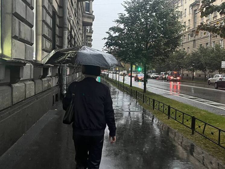 В Северную столицу нагрянут дожди и грозы 23 мая