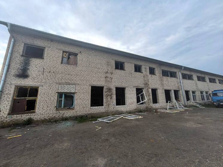 Украинские боевики обстреляли город Рыльск в Курской области