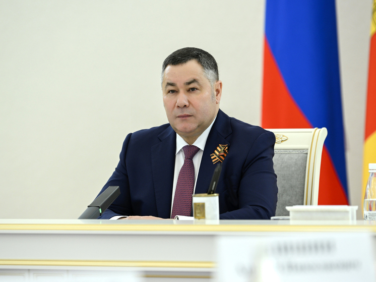 Губернатор Игорь Руденя поздравил многодетные семьи Твери с наградами от президента России