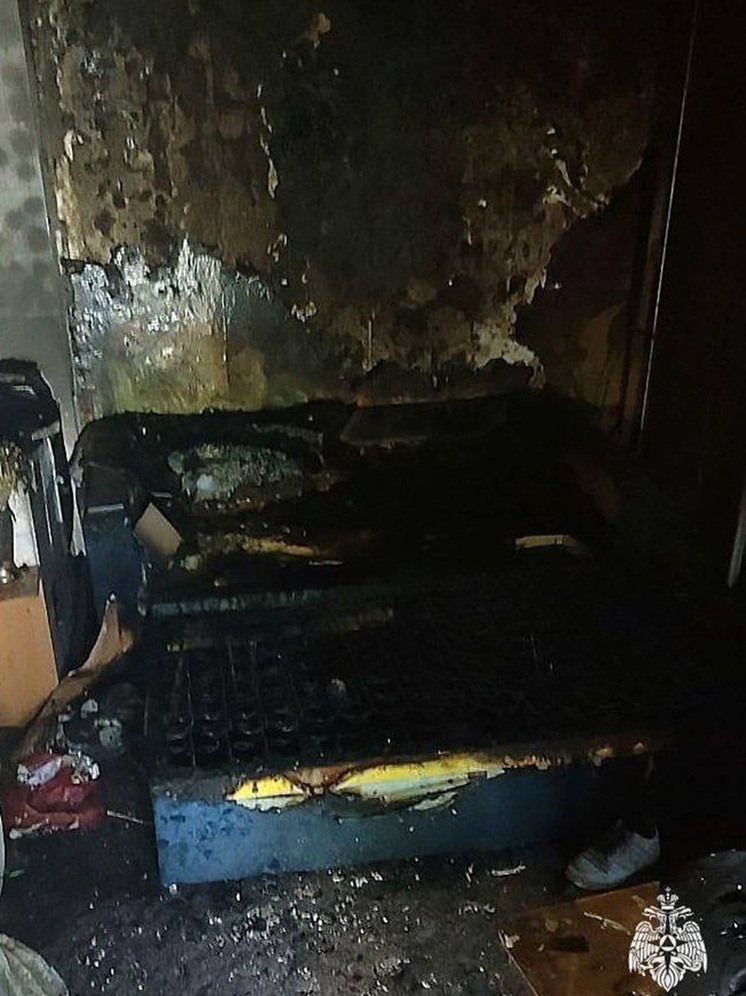 В Мелитополе из-за обогревателя начался пожар. Едва не погибла девушка