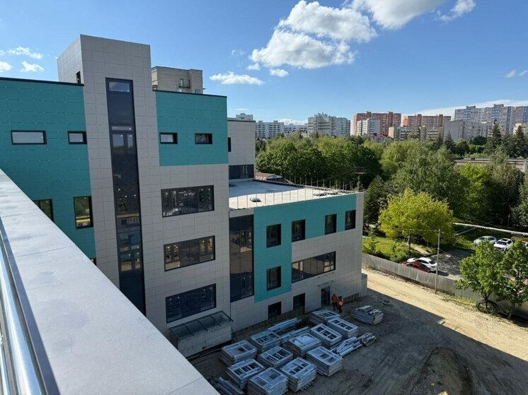 Строительство нового корпуса онкодиспансера в Ставрополе выполнено на 70%