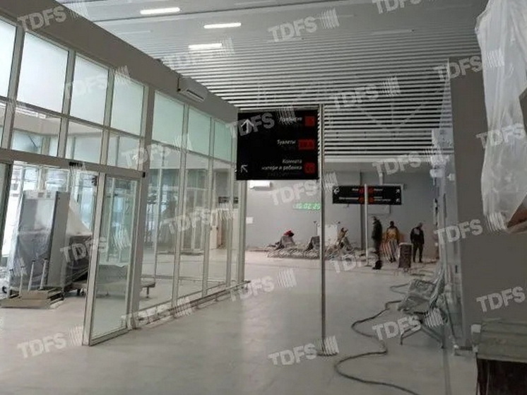 Появились фотоснимки интерьеров нового терминала аэропорта Йошкар-Ола