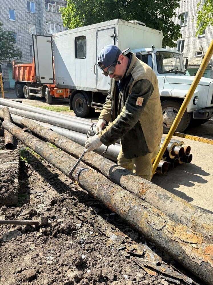 «Тамбовтеплосервис» обновит более 3,7 тысячи метров теплосетей за лето