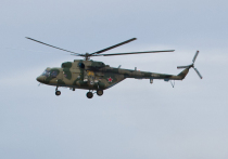 В районе поселка Нарышкино Орловской области 23 мая упал военный вертолет Ми-8
