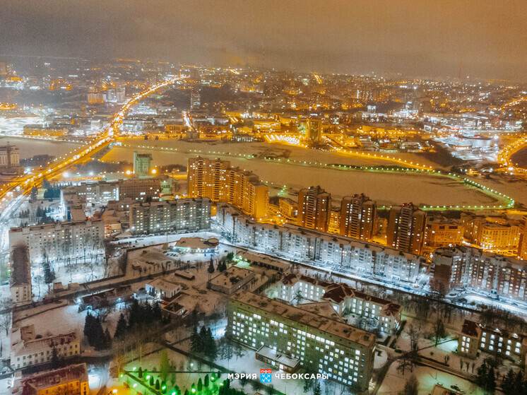 В Чебоксарах реализуют масштабный проект по освещению дворов