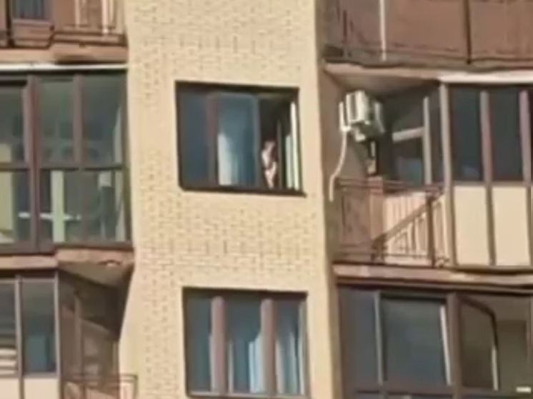 Мать ребенка, который гулял по подоконнику открытого окна 17-го этажа в подмосковном Одинцово, считает, что ее обвиняют напрасно