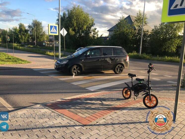 Иномарка наехала на несовершеннолетнего велосипедиста в Калининграде