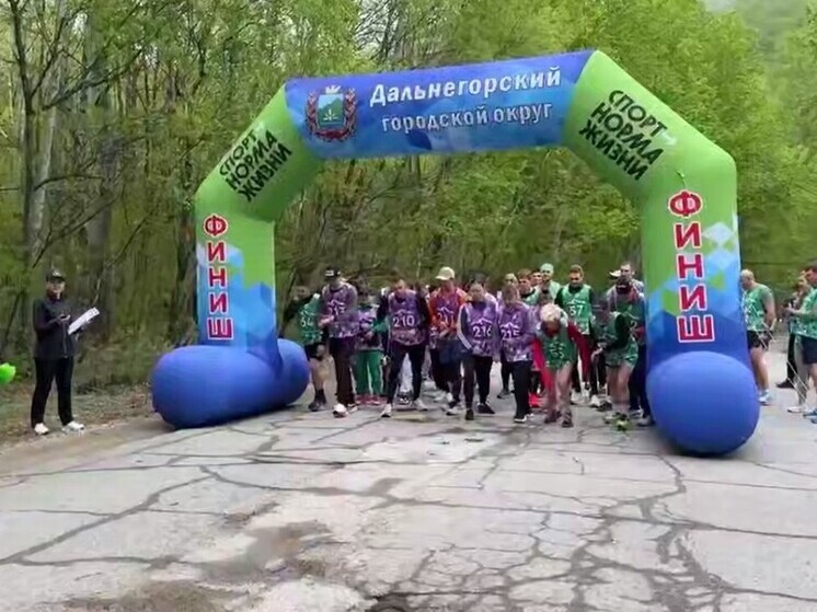 Забег в честь Дня химика прошел в одном из городов Приморского края