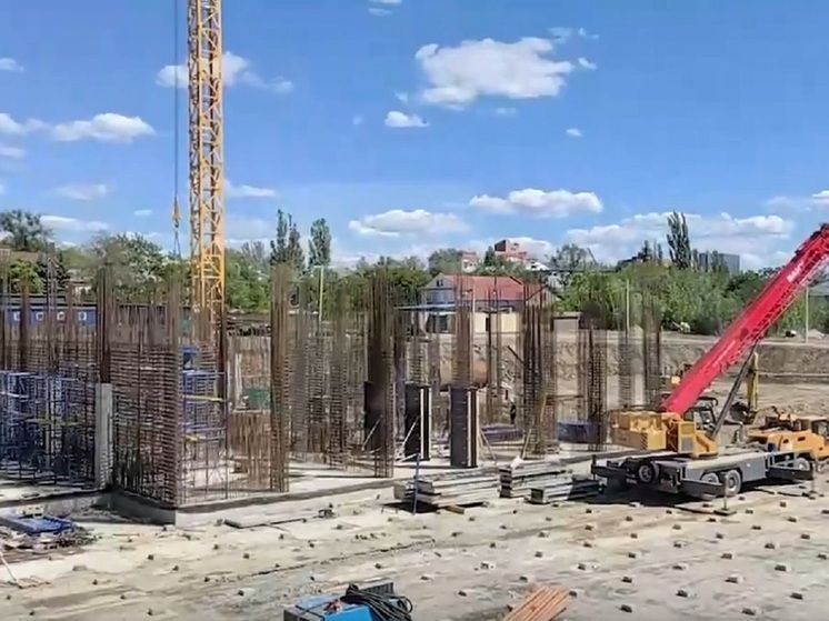 В Донецке стартовало строительство первого за 11 лет многоэтажного дома