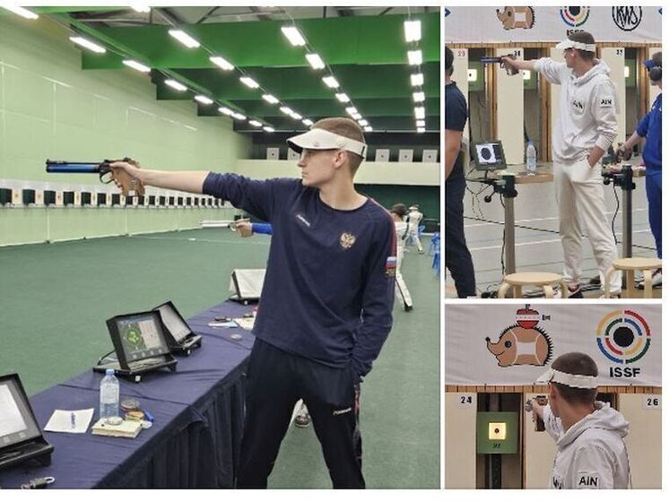 Смоленский спортсмен показал хороший результат на Кубке Мира по пулевой стрельбе