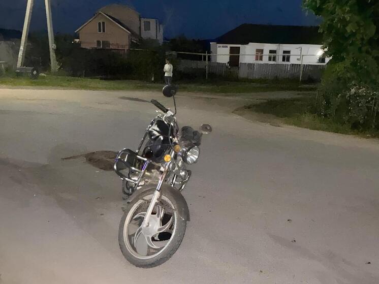 В Воронеже подросток без прав не справился с управлением мопеда