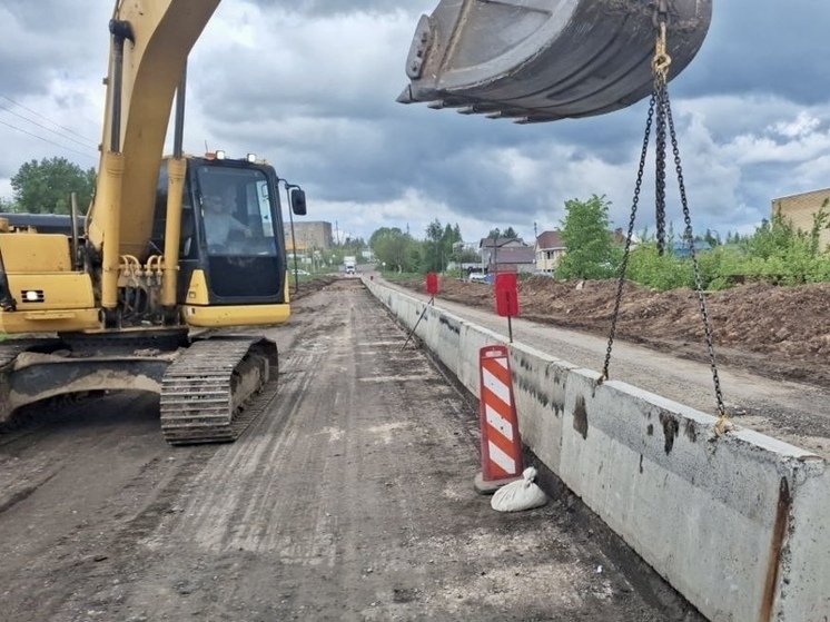 Обновленный Лапсарский проезд будет рассчитан на интенсивный грузопоток