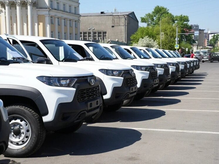 Автопарк медицинских учреждений Иркутской области пополнился 47 новыми автомобилями