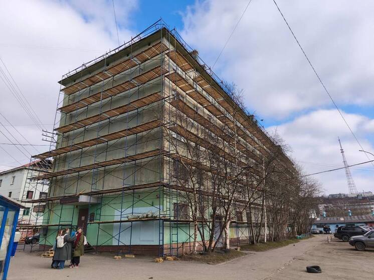 В Мурманской области проведут капитальный ремонт 115 фасадов