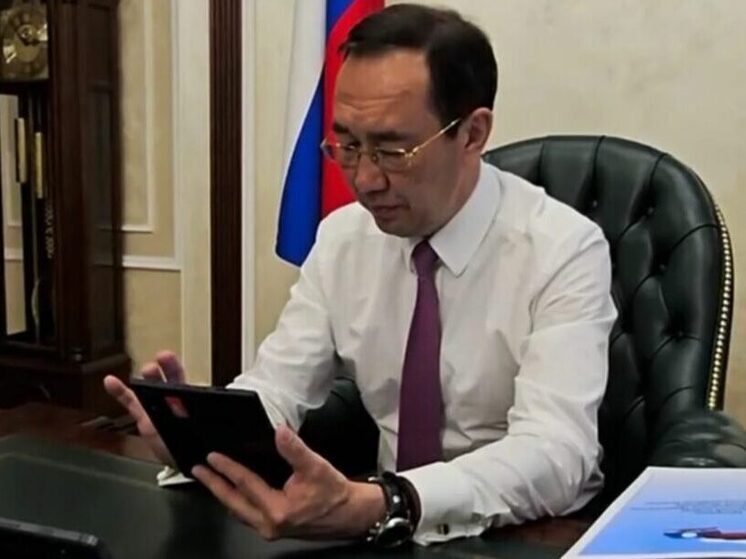 Глава республики Айсен Николаев принял участие в голосовании за проекты благоустройства Якутии